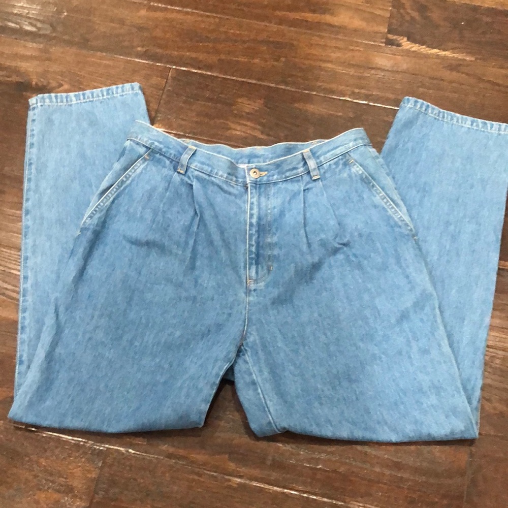 Liz Claiborne VINTAGE 14R Petite Light Wash